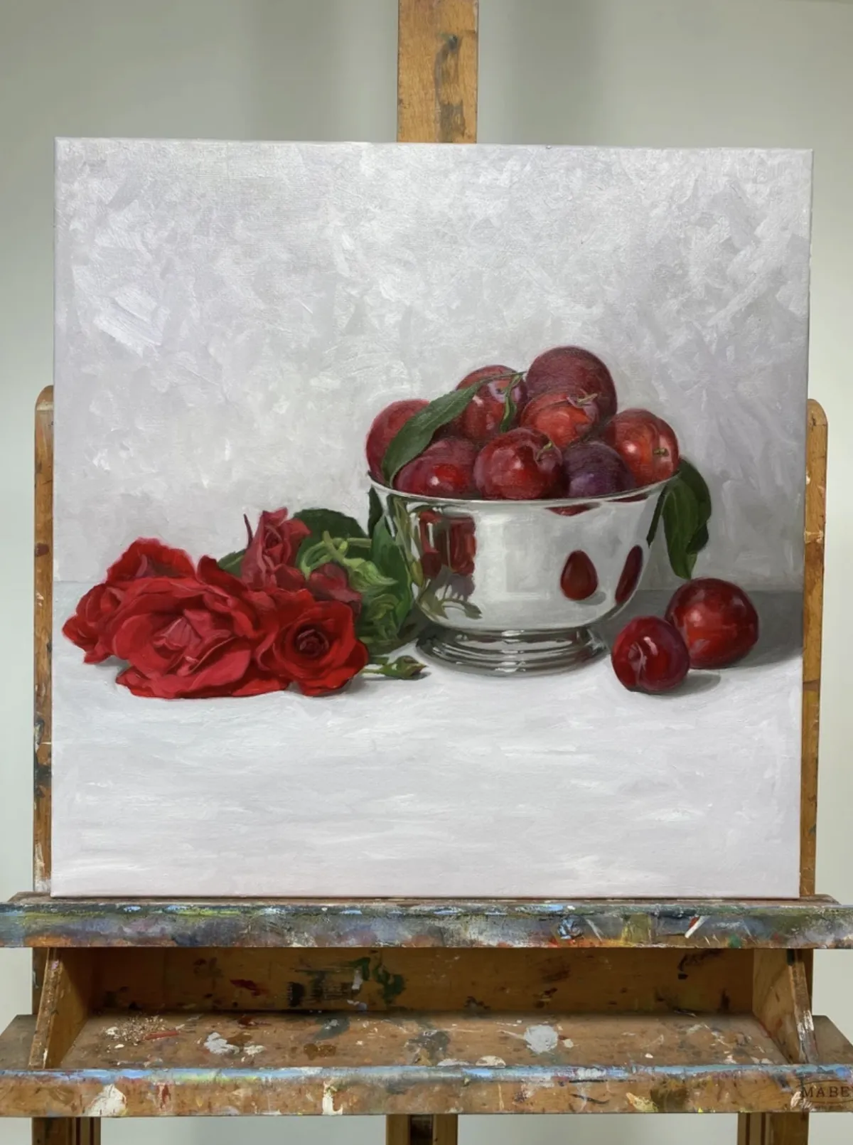 Painting by Cari Guerin