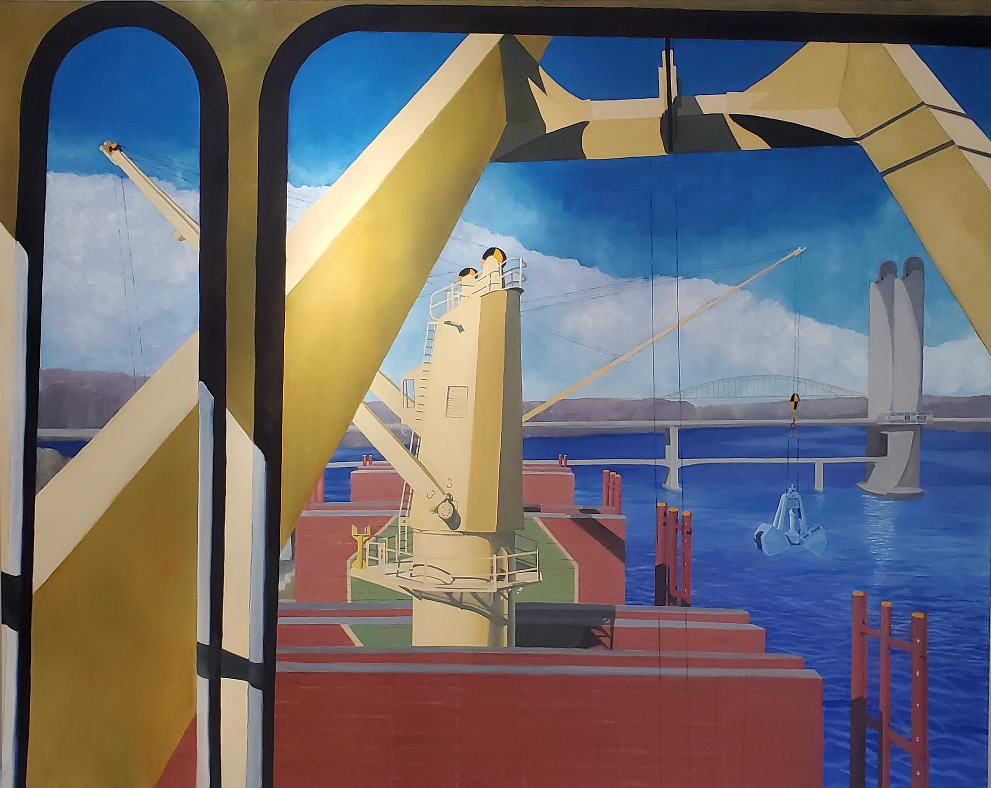 Painting by Matt Gunn