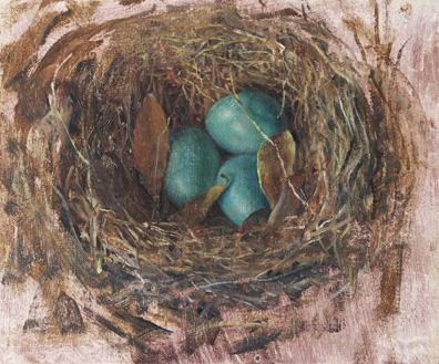Abandoned Nest — giclée print by Duane Keiser