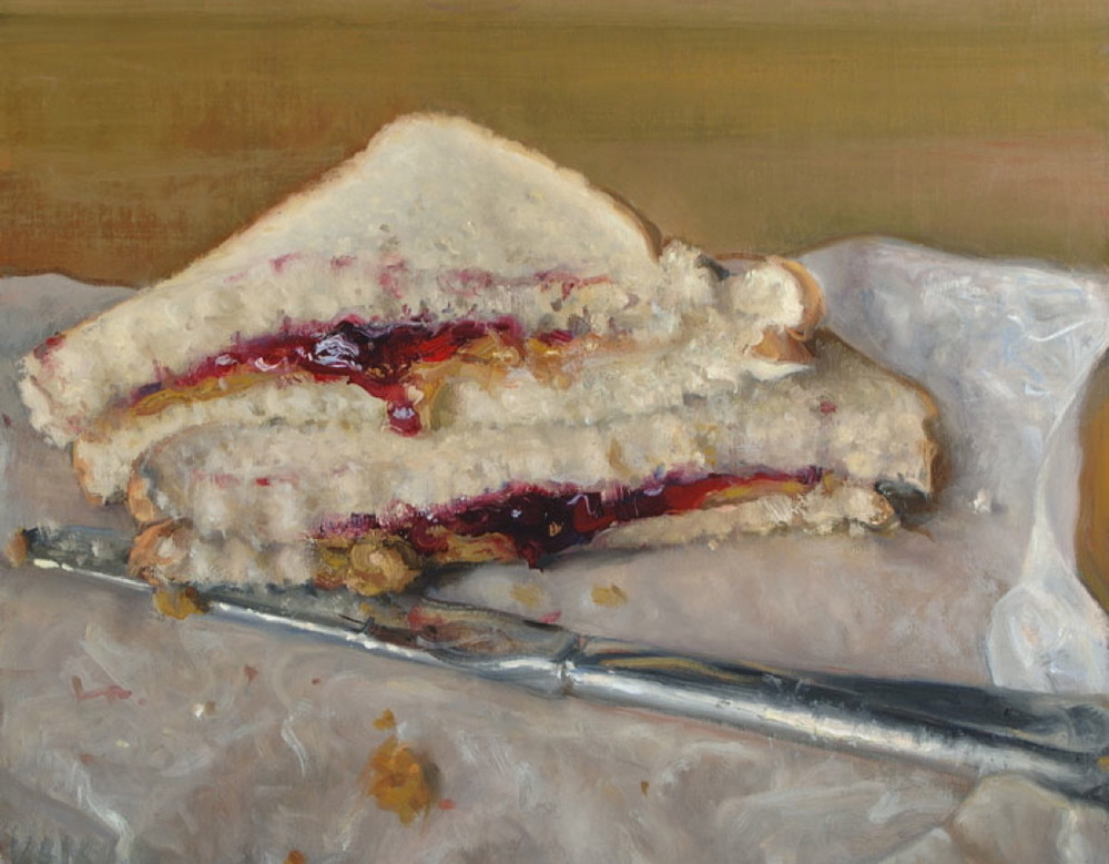 Grape PB&J — giclée print by Duane Keiser