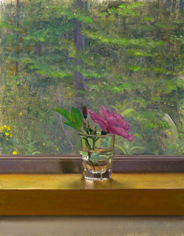 Pasture Rose on a Sill — giclée print by Duane Keiser