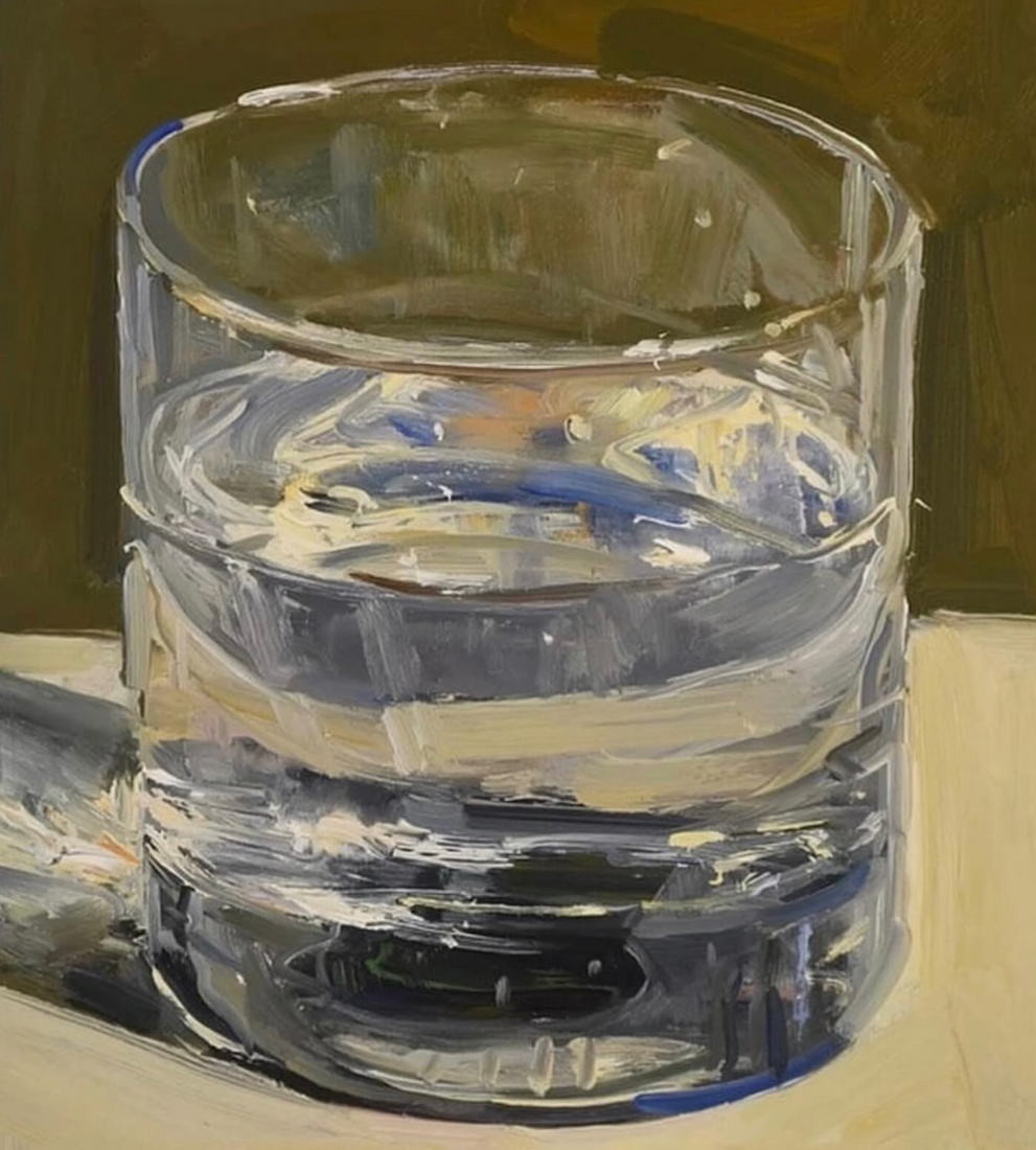 Glass of Water — giclée print by Duane Keiser